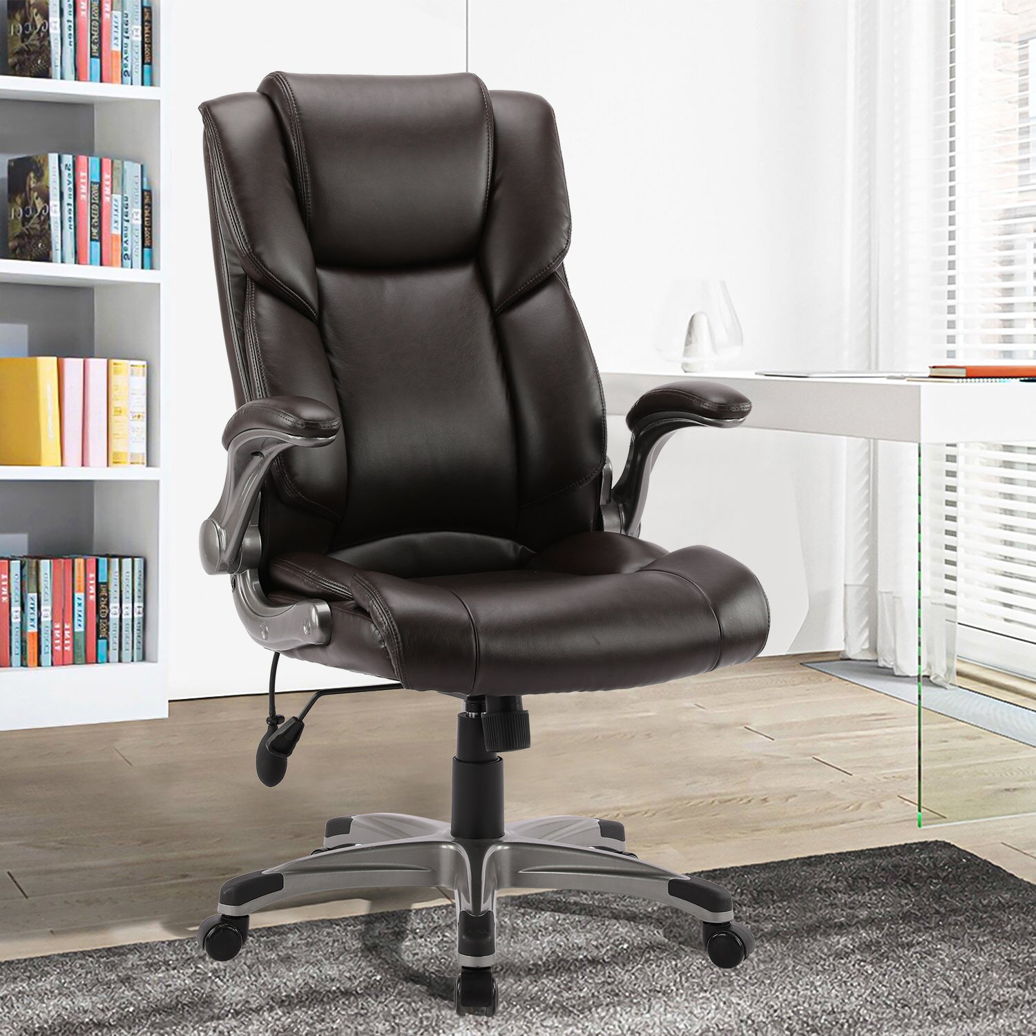 COLAMY Ergonomic Office Chair 300lbs Computer Chair With Inflatable Lumbar Support Model.2822 Cap.136kg