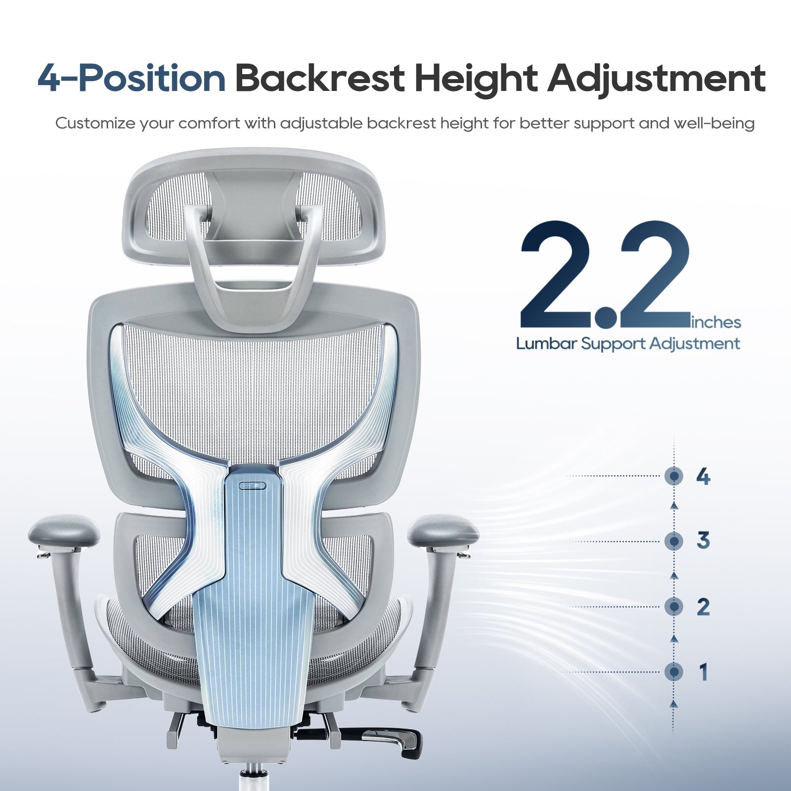 COLAMY AERIX Futuristic Ergonomic Office Chair