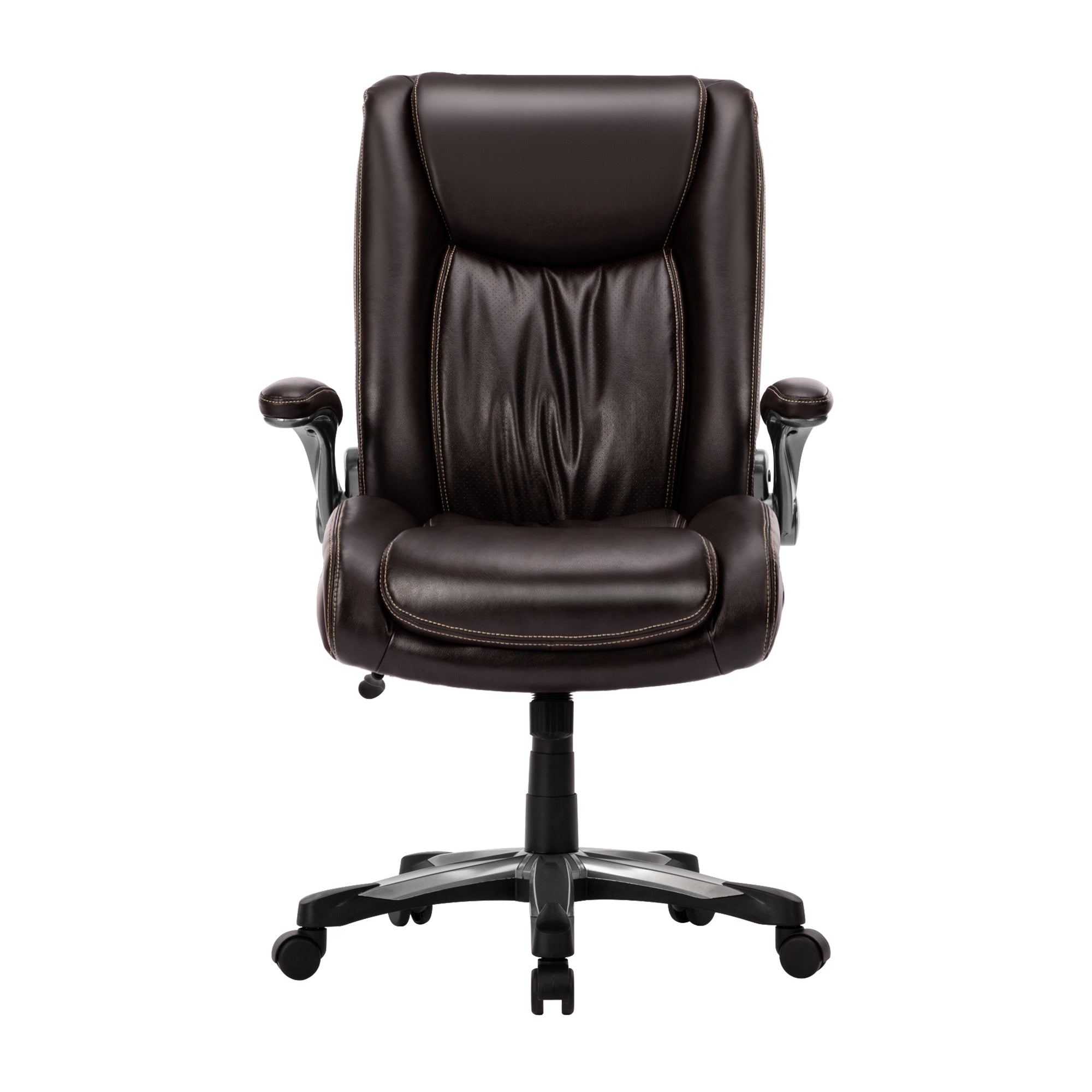 COLAMY PU Leather Big & Tall Office Chair 400lbs Computer Chair Model.5309 Cap.181kg