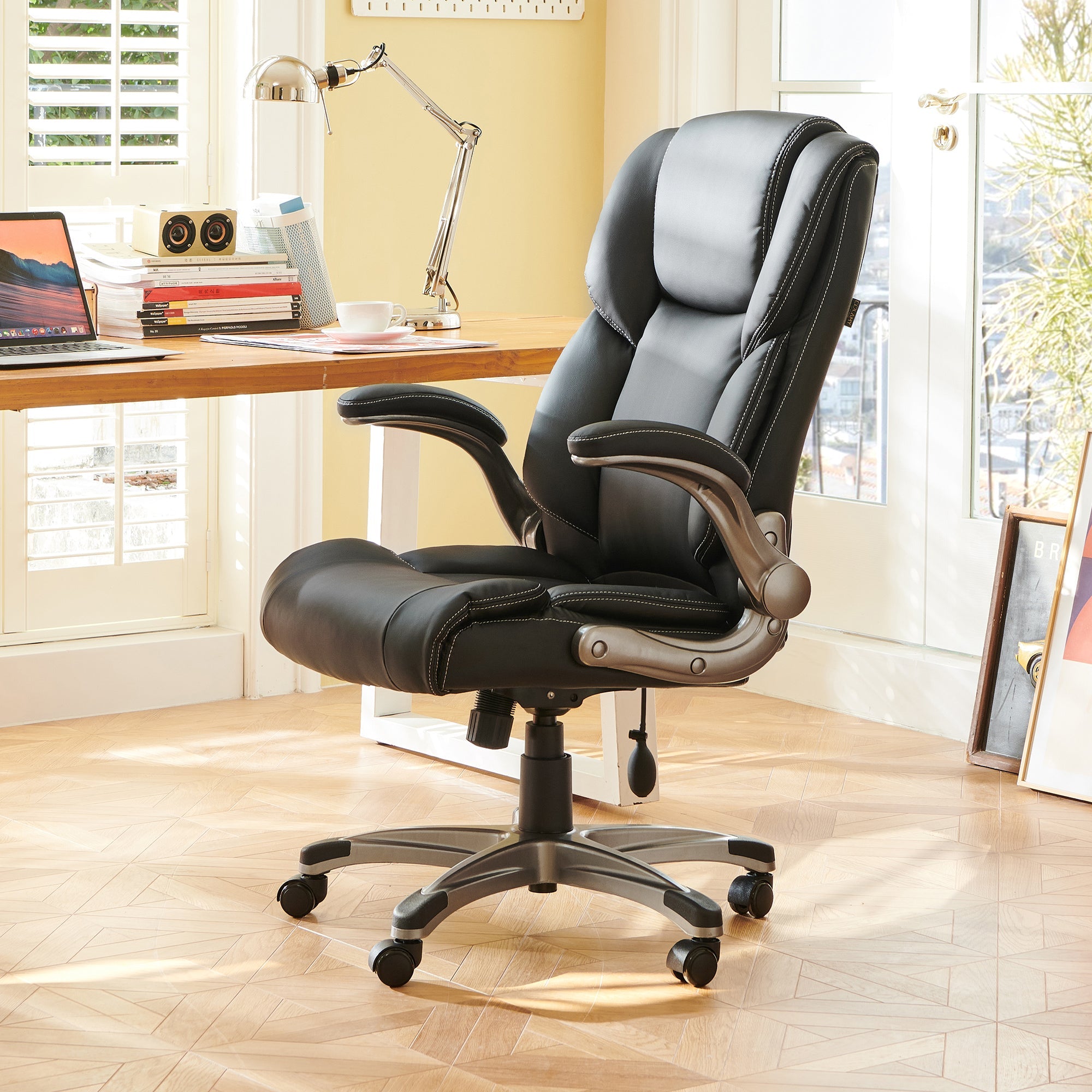 COLAMY Ergonomic Office Chair 300lbs Computer Chair With Inflatable Lumbar Support Model.2822 Cap.136kg