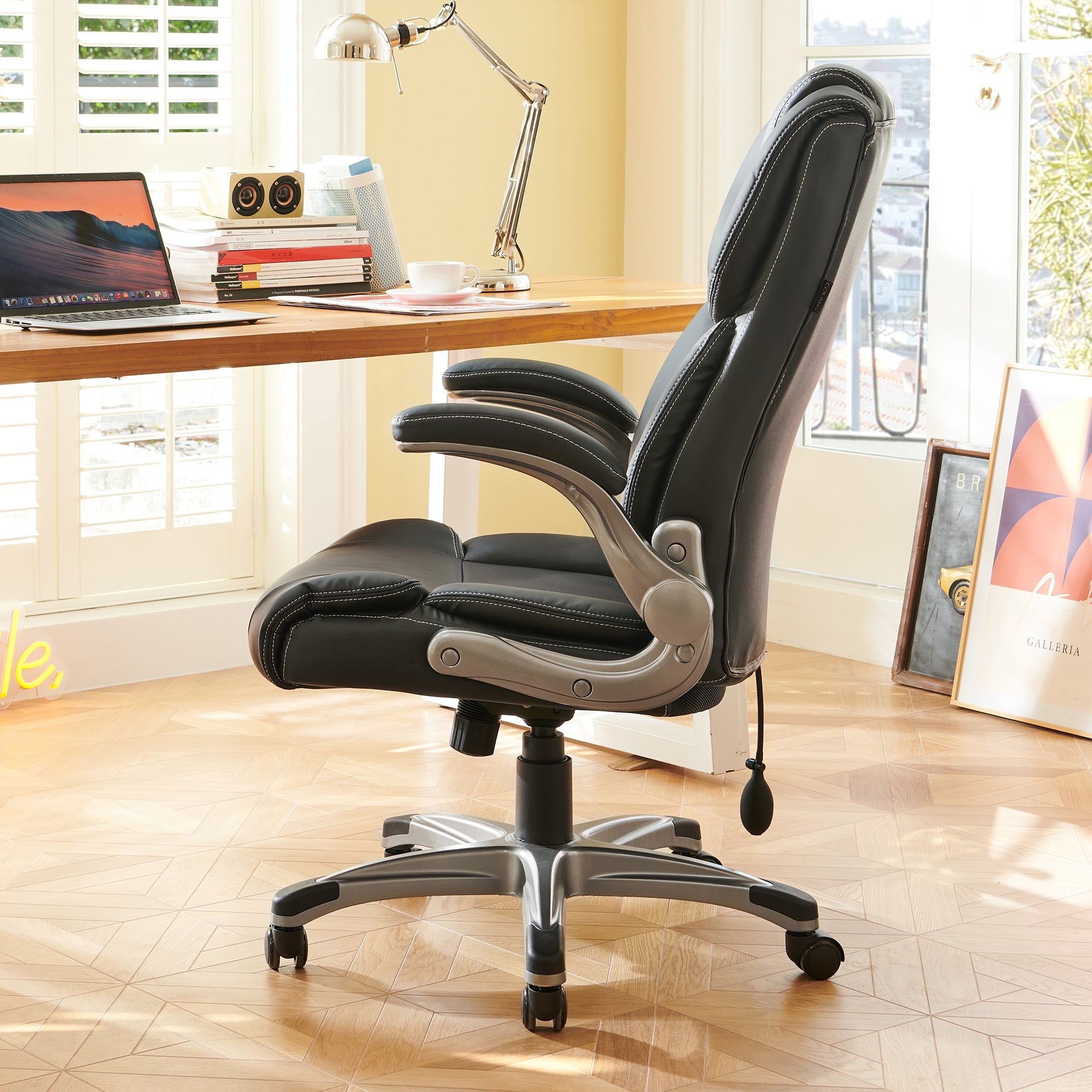 COLAMY Ergonomic Office Chair 300lbs Computer Chair With Inflatable Lumbar Support Model.2822 Cap.136kg