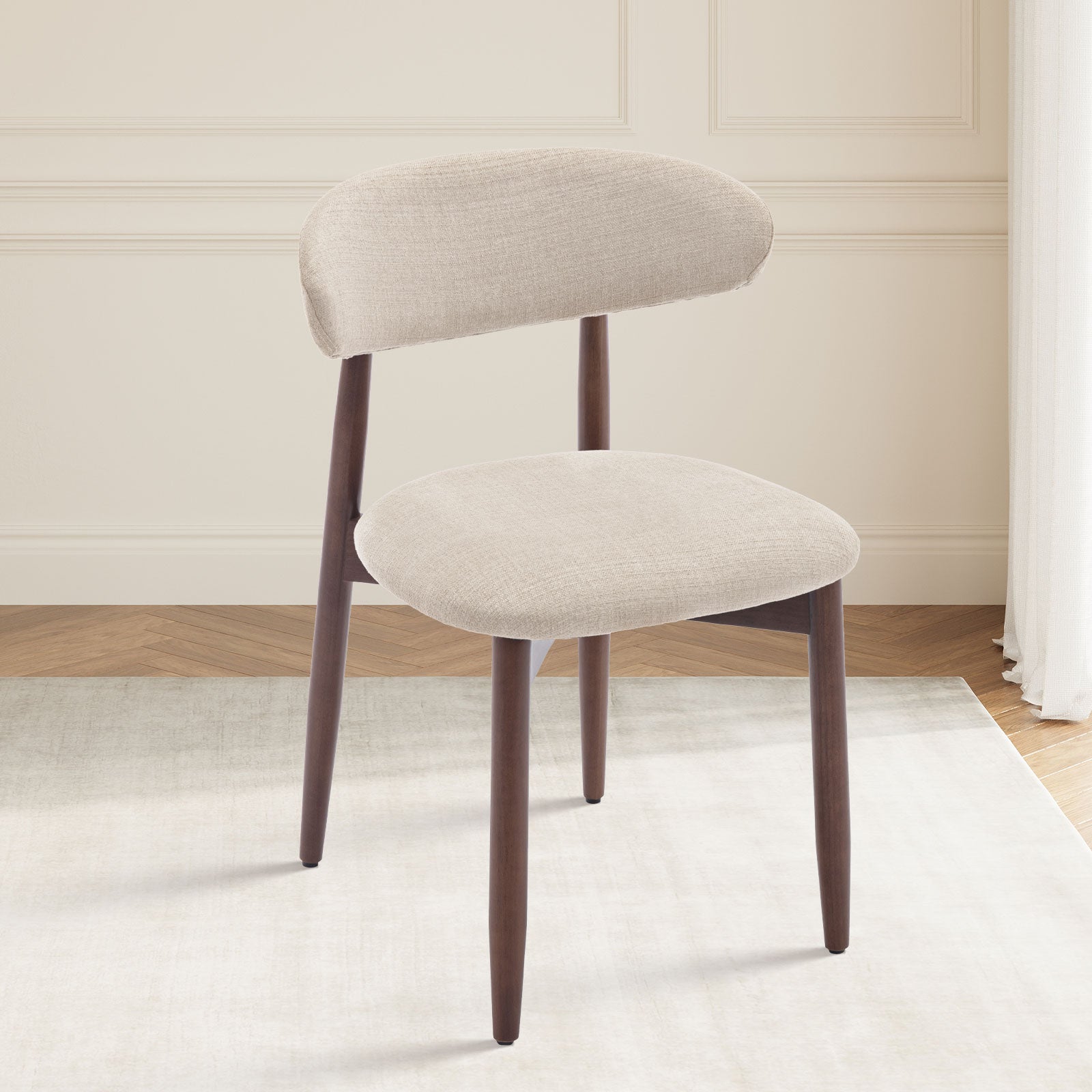 COLAMY NOYA Mid-Century Modern Dining Chair