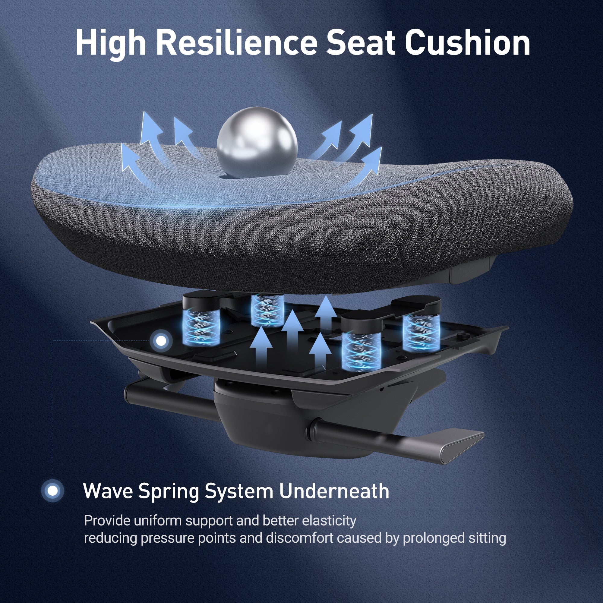 COLAMY NEZA Contemporary Office Office Chair