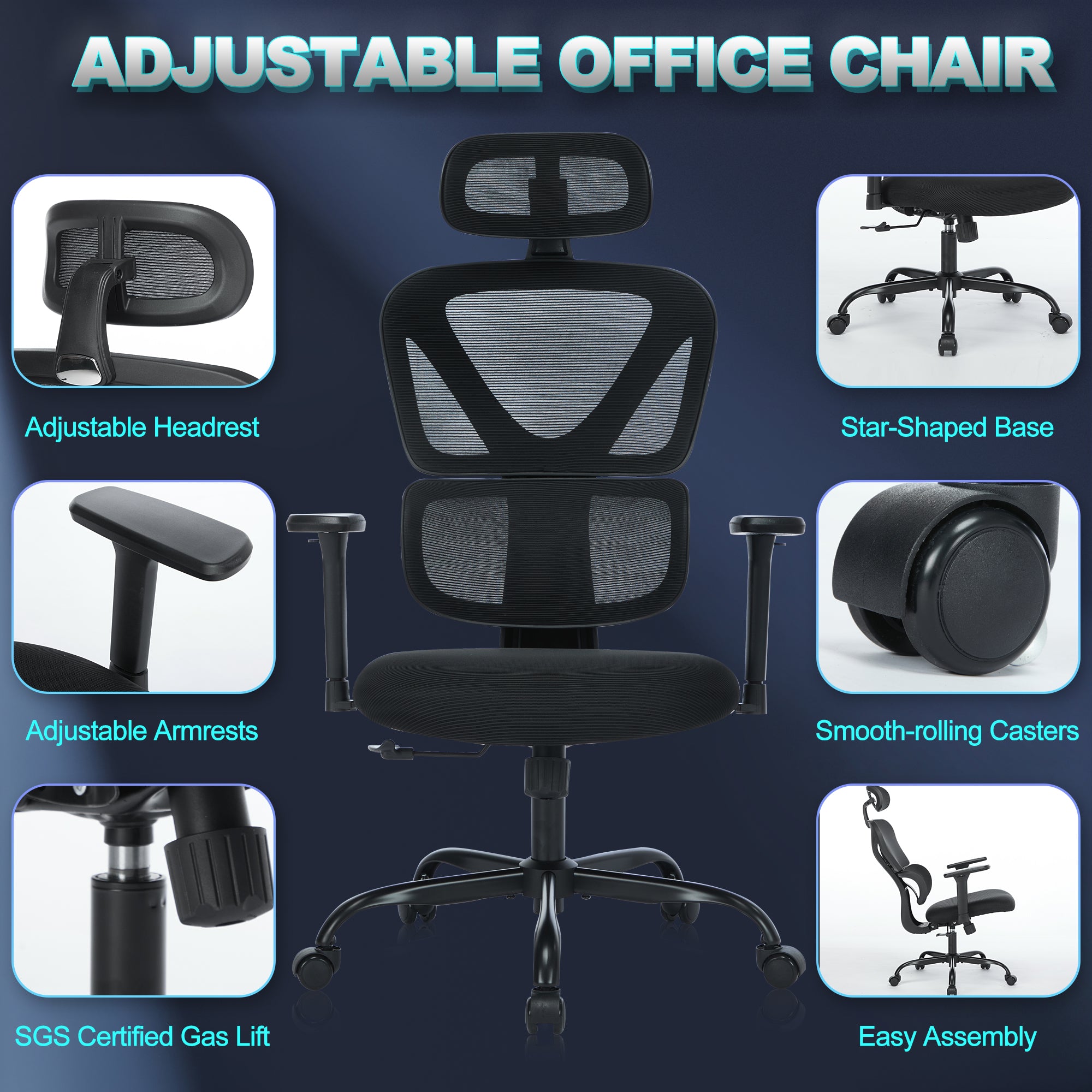 COLAMY OMNI Multi-Adjustable Office Chair