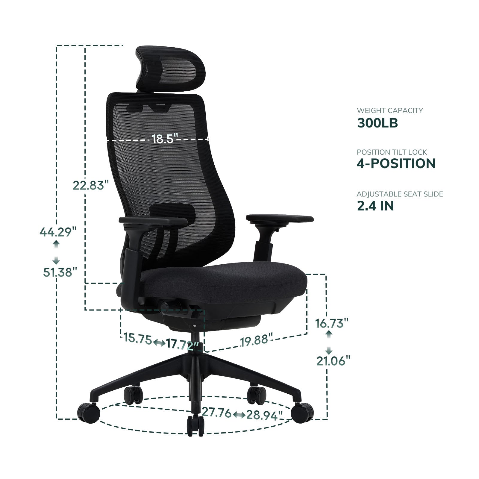 COLAMY ATLAS-01 Executive Ergonomic Office Chair