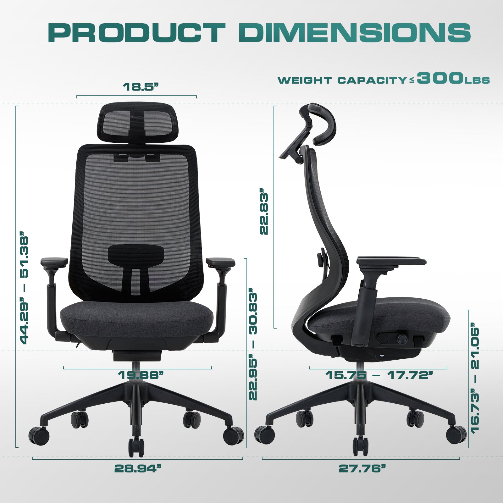 COLAMY ATLAS-01 Executive Ergonomic Office Chair