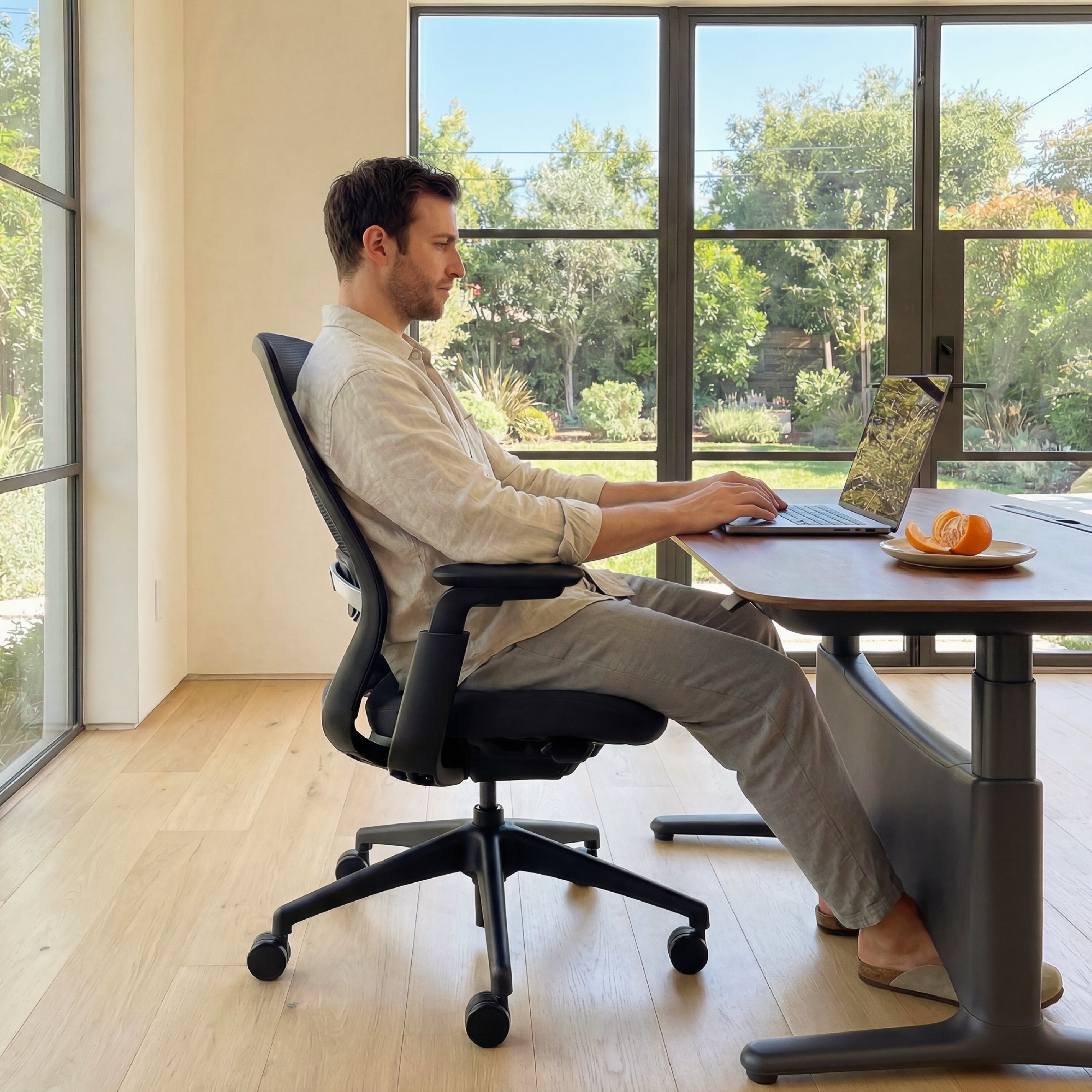 COLAMY AETHER Ergonomic Middle Back Mesh Office Chair