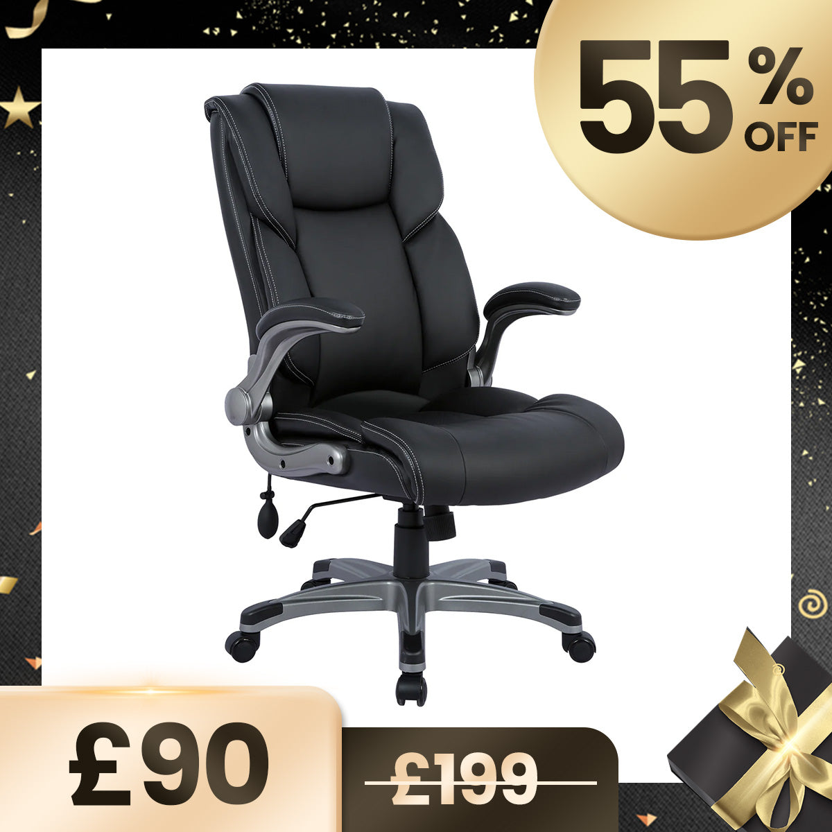 COLAMY GUARDIAN Managerial Office Chair
