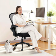 COLAMY Mesh Office Chair with Flip-up Armrests Model.3519