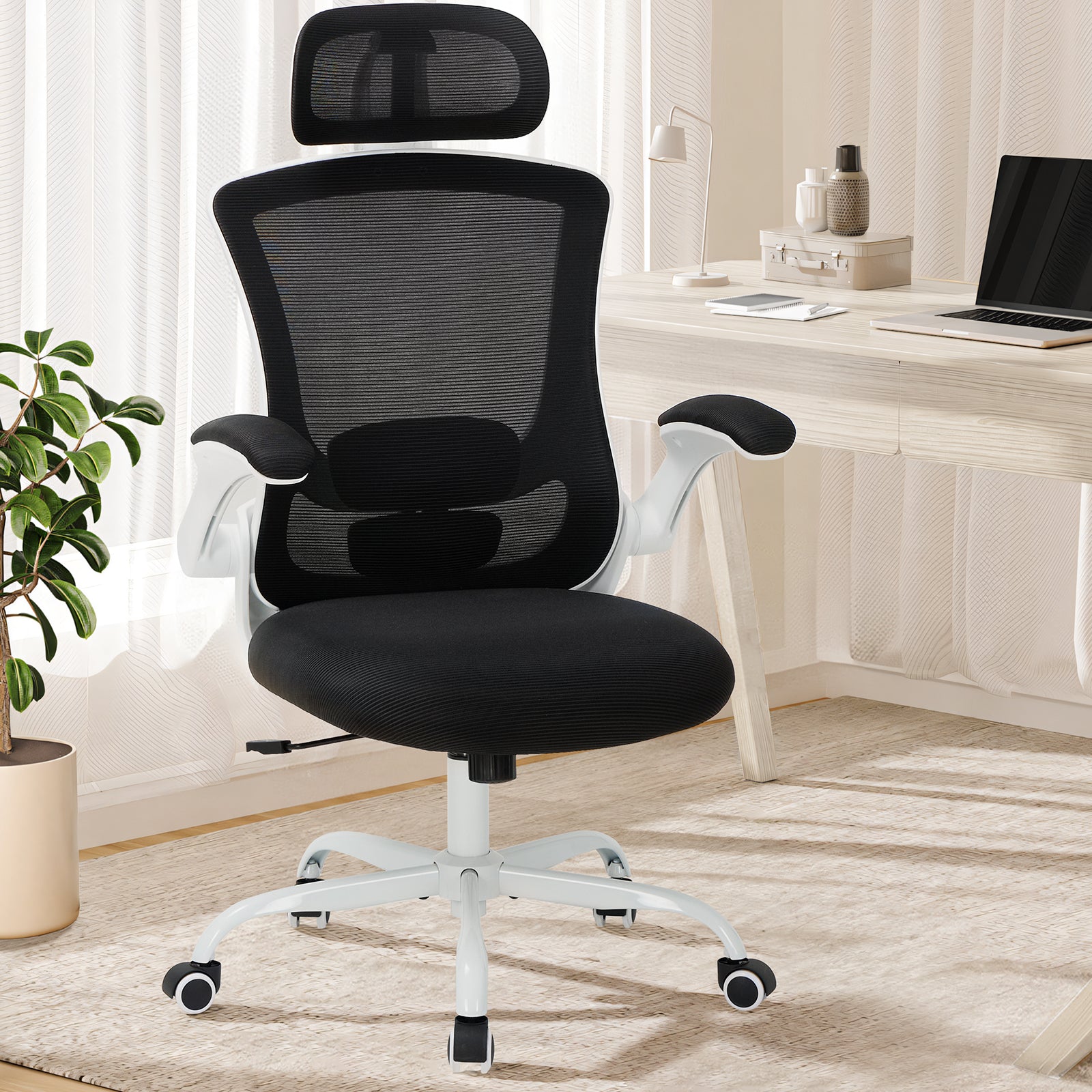 COLAMY Ergonomic Mesh Office Chair with Lumbar Support Model.9050 Cap.125kg