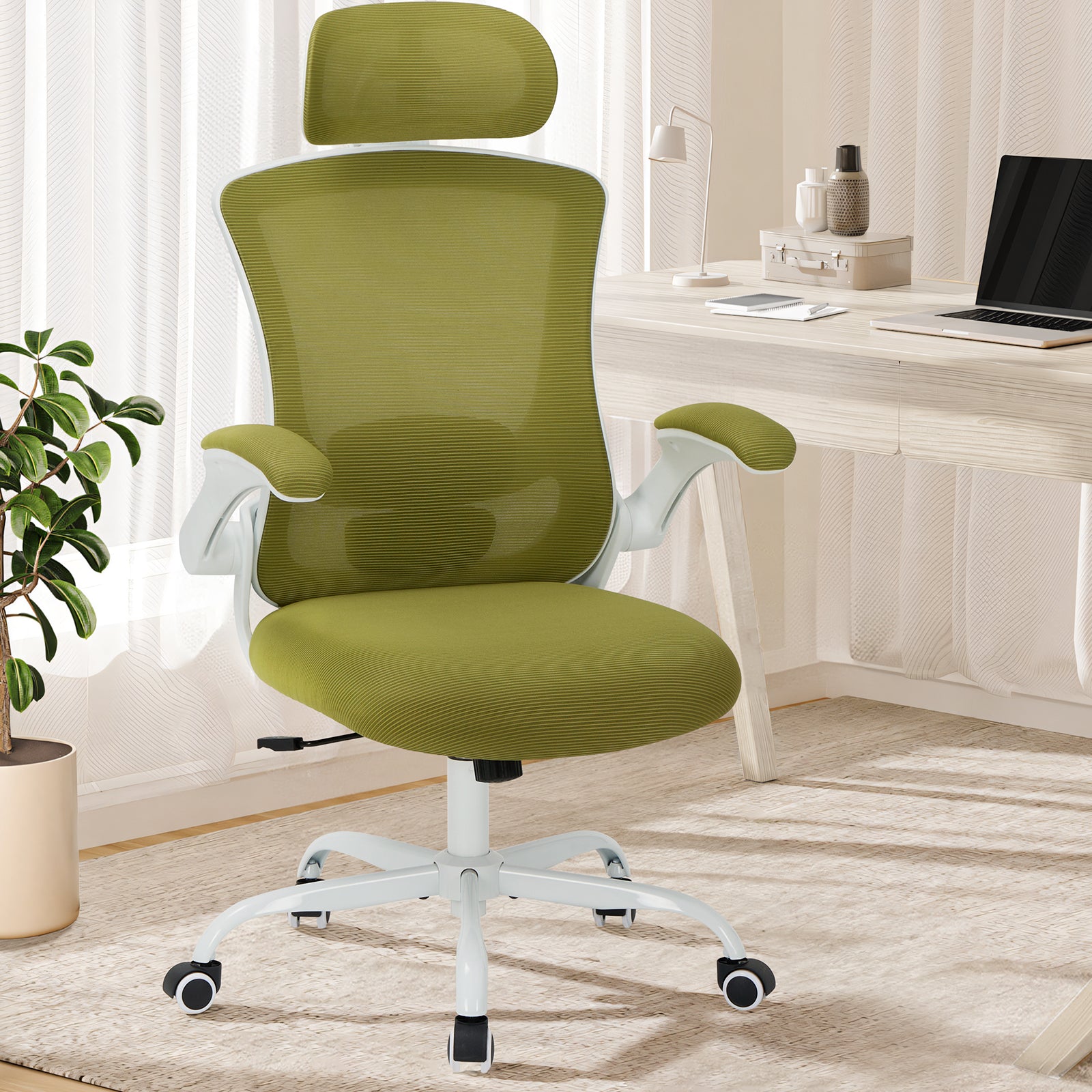 COLAMY Ergonomic Mesh Office Chair with Lumbar Support Model.9050 Cap.125kg