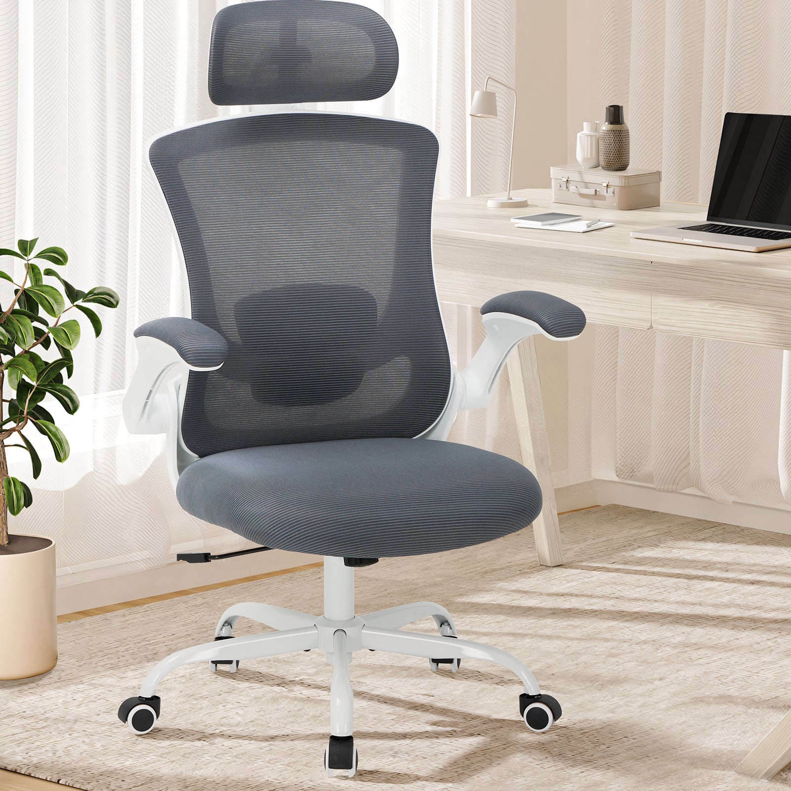 COLAMY Ergonomic Mesh Office Chair with Lumbar Support Model.9050 Cap.125kg