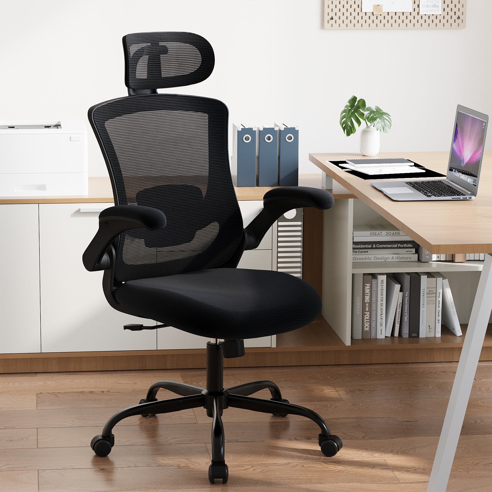 COLAMY Ergonomic Mesh Office Chair with Lumbar Support Model.9050 Cap.125kg