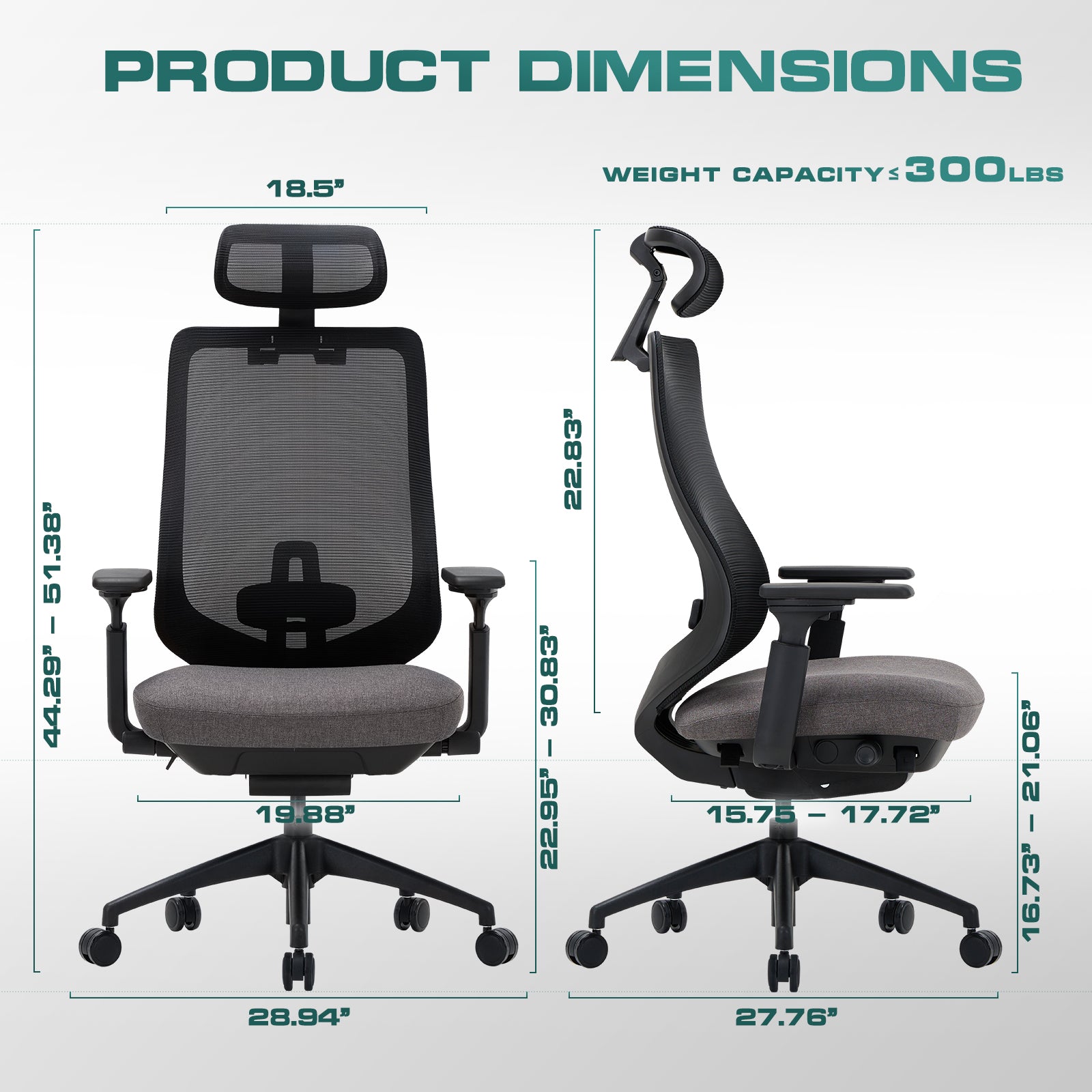 COLAMY ATLAS-01 Executive Ergonomic Office Chair